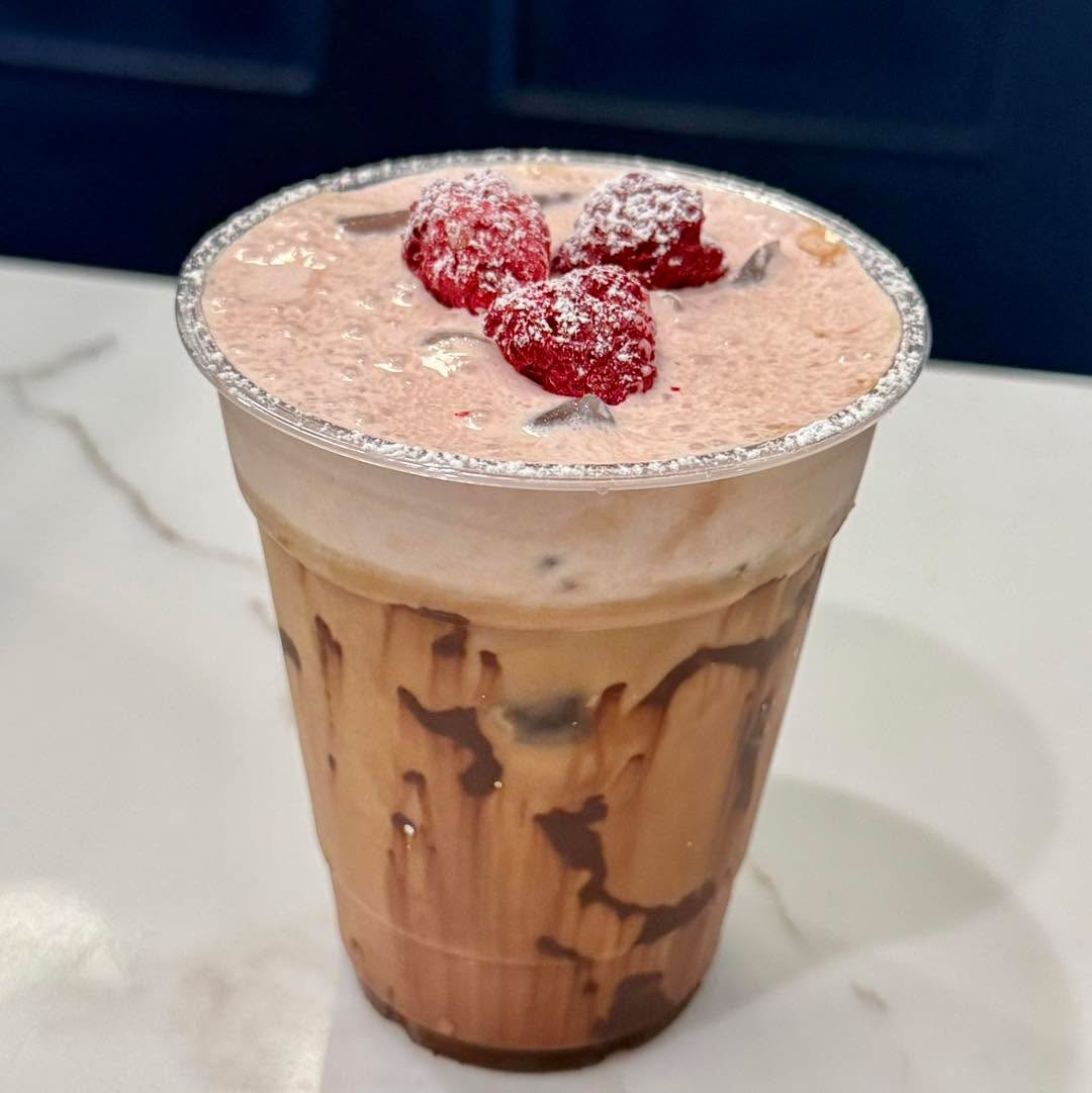 Raspberry Mocha Latte