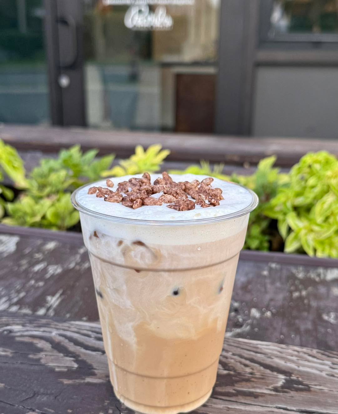 “Caramel Cocoa Krispies” Latte