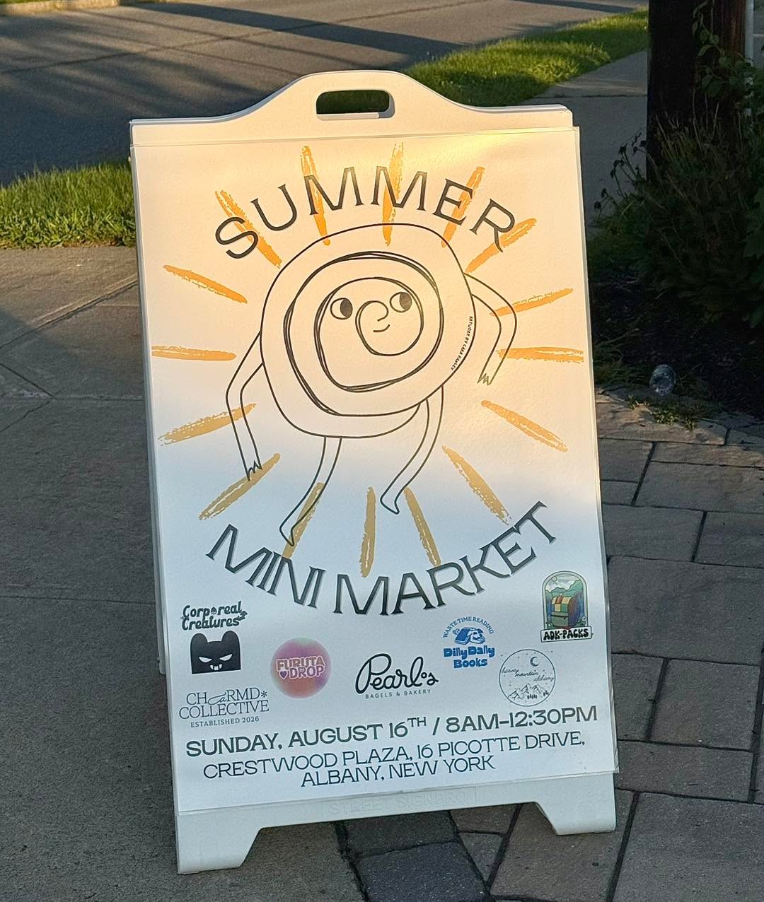 The Summer Mini Market is today! See you from 8am-12:30pm!