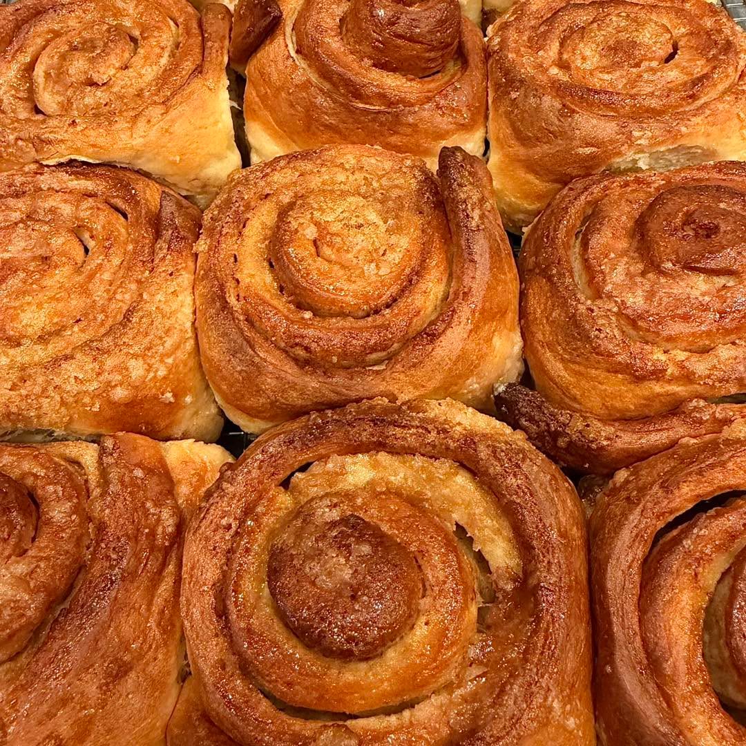 Honey Glazed Cinnamon Buns