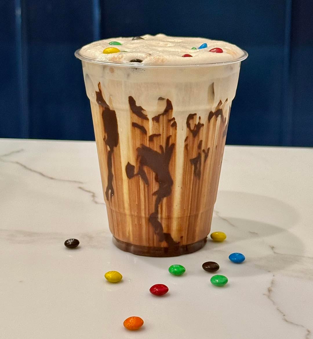 “M&M Mocha” Latte