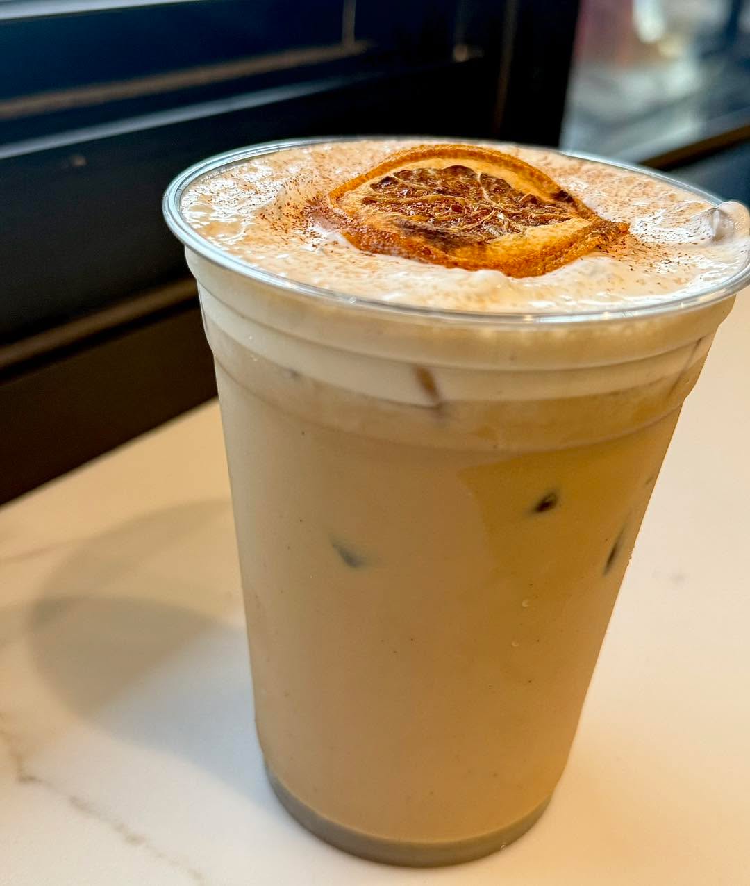 “Orange Cinnamon Spice” Latte