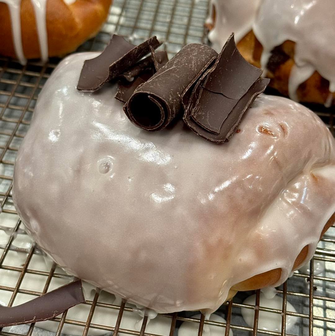 Glazed Orange Chocolate Cookie Challah Pocket