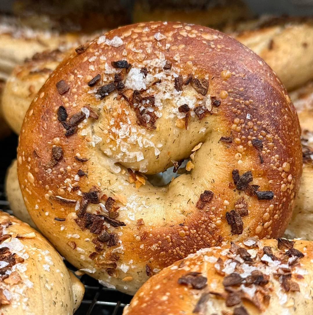 Bagel Special: Salted Onion Dill