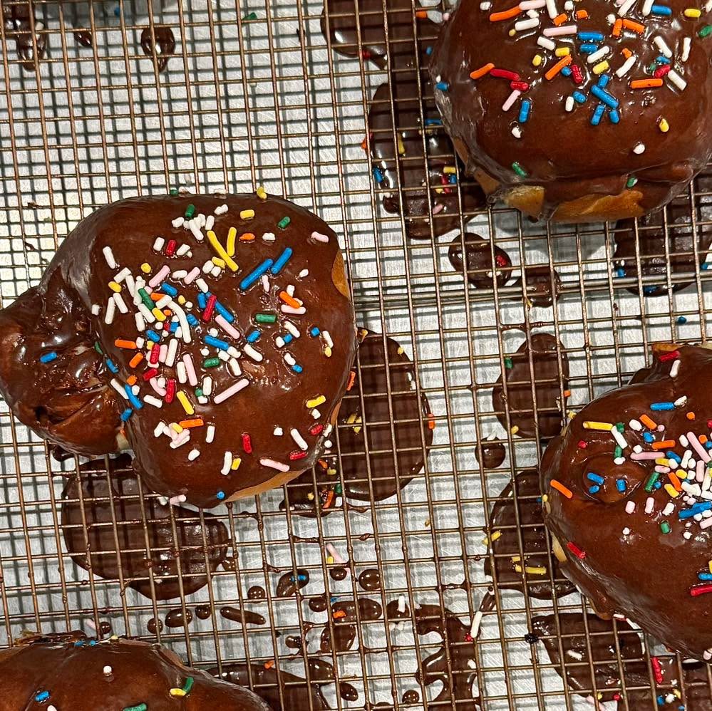 Chocolate Birthday Cake Challah Pocket