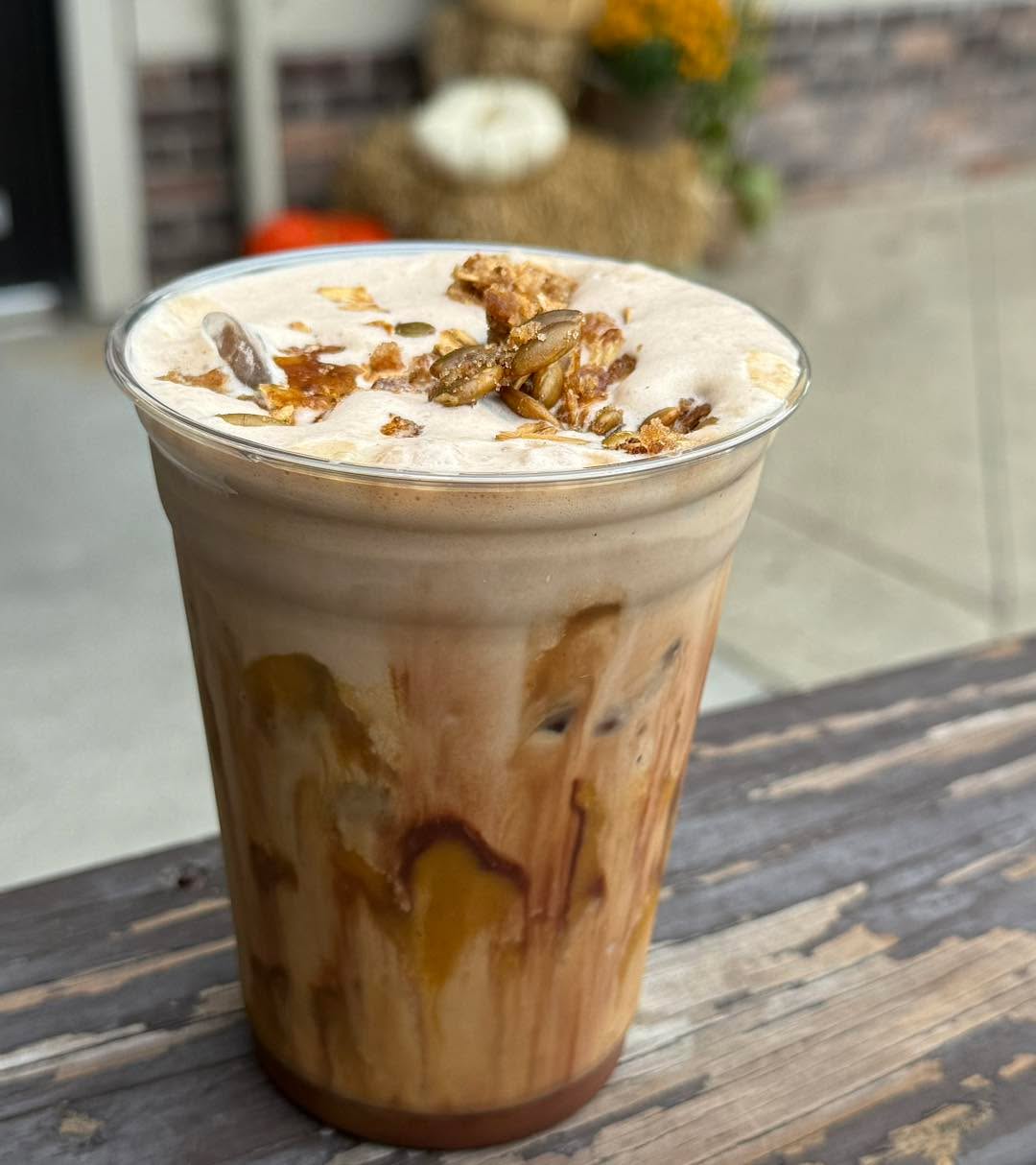 Candied Pumpkin Mocha Latte