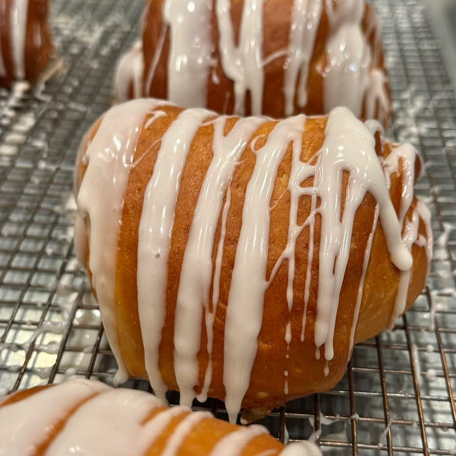 Glazed Cinnamon Brown Sugar Challah Pocket