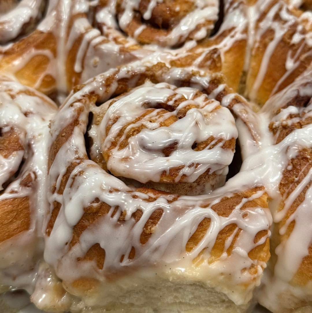 Glazed Cinnamon Roll
