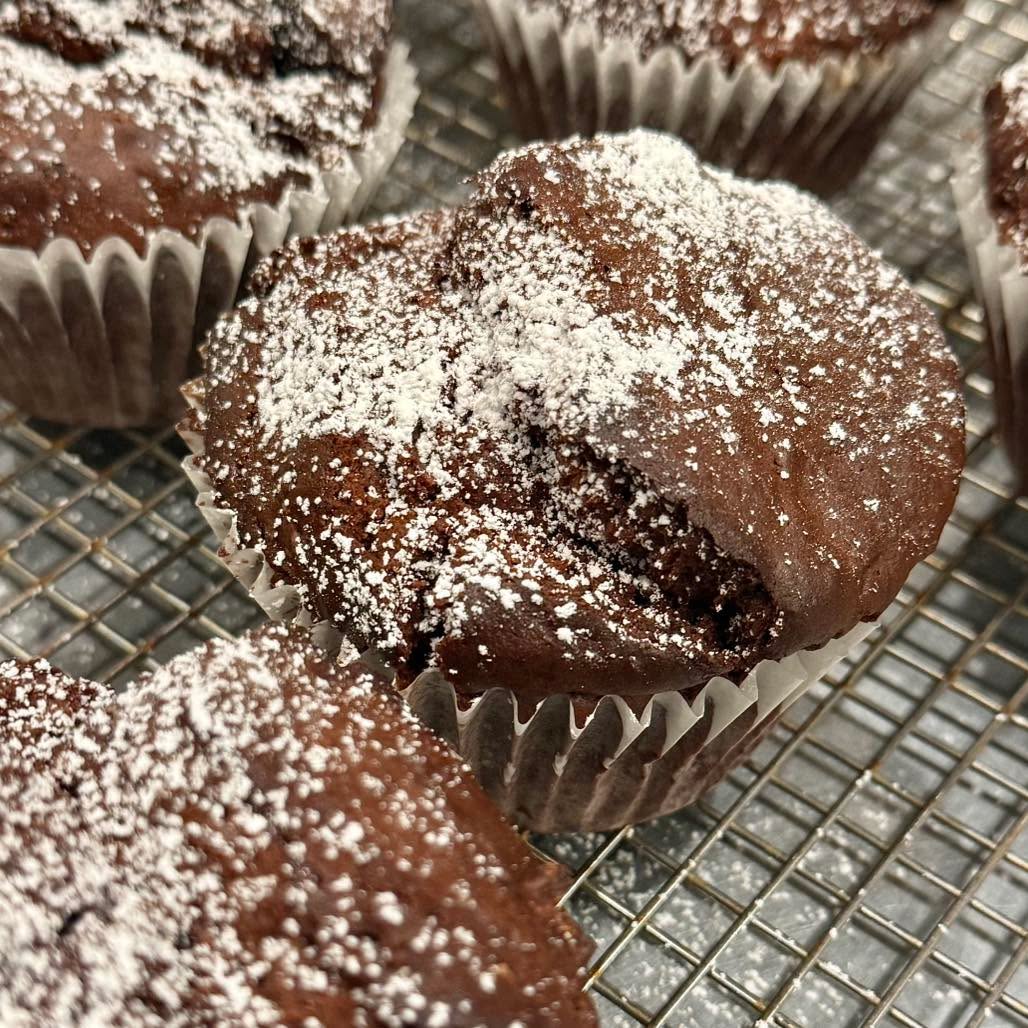 Vegan “Chocolate Rum” Muffin