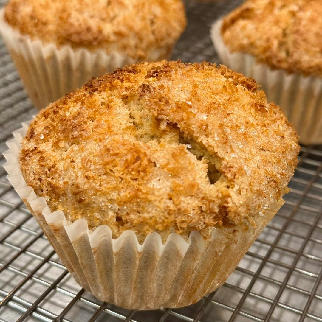 Vegan Toasted Coconut Muffin