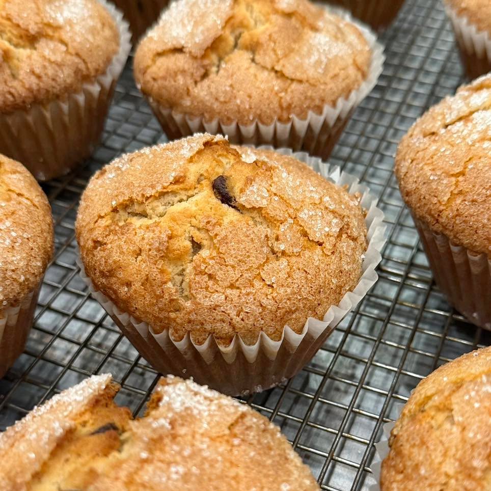 Hazelnut Chocolate Chip Muffin