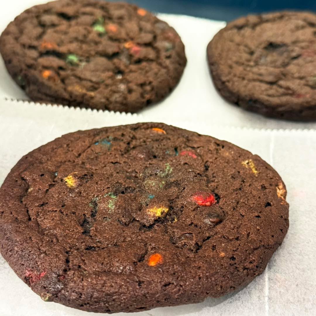 Chocolate M&M Cookie