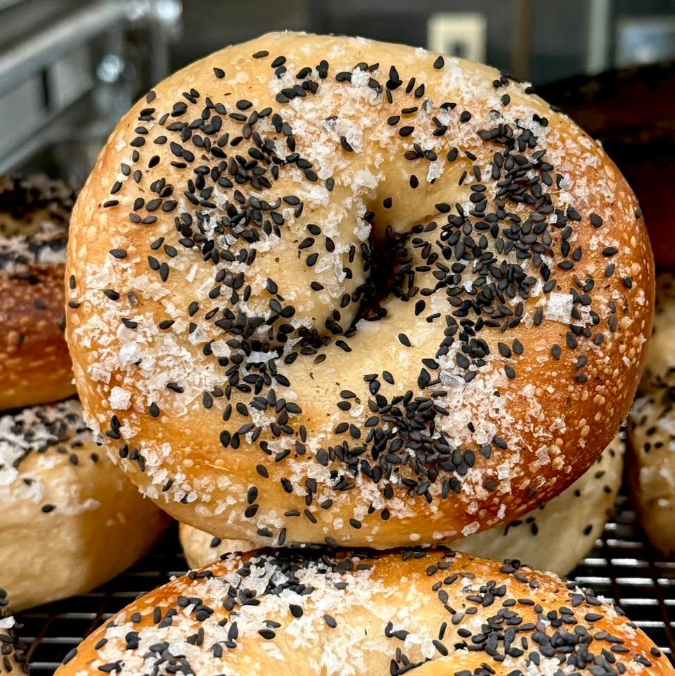 Bagel Special: Salted Black Sesame