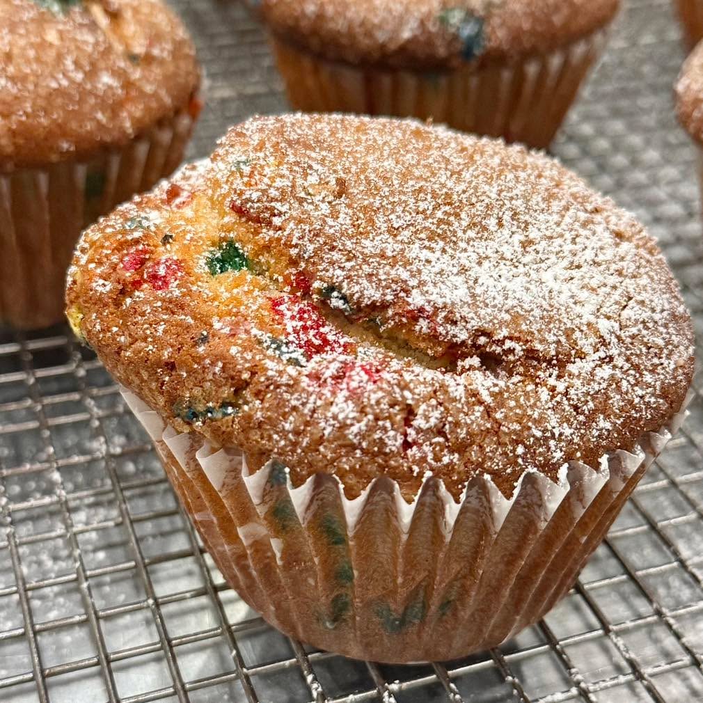 Coconut Sprinkle Muffin